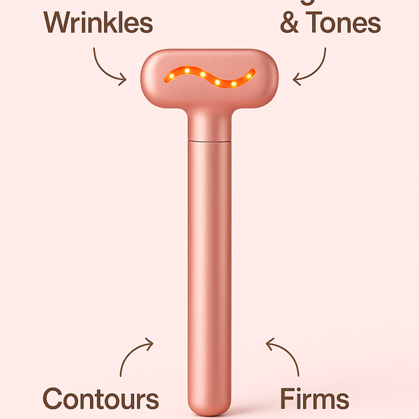 Glowelle Skin Microcurrent Toning Device | FDA-Cleared Anti-Aging Technology - Image 2
